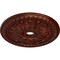 Ekena Millwork Tomango Egg & Dart Medallion (Canopies up to 6 3/4"), 27 7/8"OD x 3 7/8"ID x 2 1/2"P, Antique Copper CM27TOACS - alternate 3